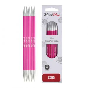 Zing-Aiguilles Doubles Pointes 15cm - 5mm