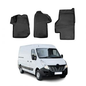 Omac Tapis de sol avant pour Renault Master 2010-2025 sur mesure en caoutchouc