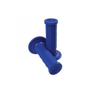 ODI Mini MX Poignées demi-gaufrées Bleu
