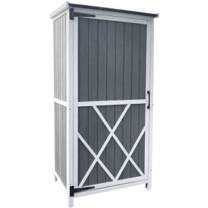 HOME DELUXE Armoire de jardin en bois YANA - L