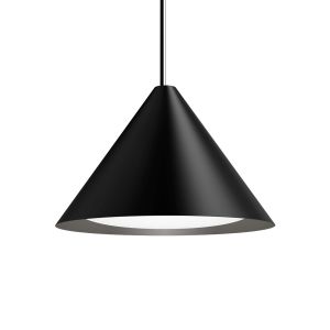 Louis Poulsen Suspension Keglen LED / Ø 40 cm - Aluminium noir en métal