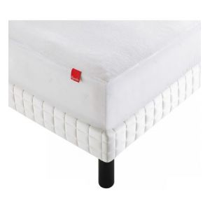 Epeda Protège matelas coton imperméable et respirant 180x190 - Blanc