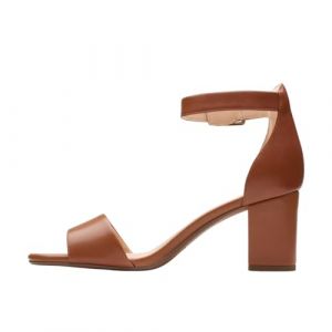 Clarks Femme Deva Mae Escarpins, Marron Clair/Cuir, 39 EU