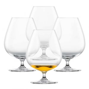 Schott zwiesel Verre à Cognac XXL Bar Special (set de 4), verres raffinés pour le cognac, verre en cristal Tritan résistant au lave-vaisselle, fabriqué en Allemagne (art. n° 123633)