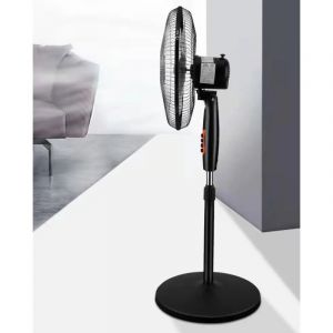Ventilateur Sur Pied R&eacute;glable Oscillation Silencieux Puissant 45w 45cm De Haut