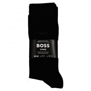 Boss Effect 3P RS Uni CC Chaussettes pour Homme, Noir 1, 43-46