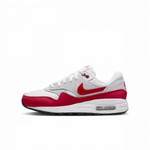 Nike Air Max 1 Blanc/rouge