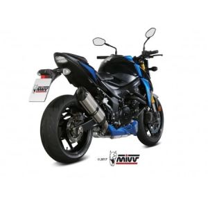 Mivv S.048.L9 - Silencieux Echappement SUONO Steel Black SUZUKI GSX-S 750 (17-)