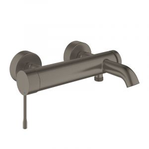 Grohe Essence Mitigeur Monocommande Bain/Douche, Hard Graphite Brossé (25250AL1)