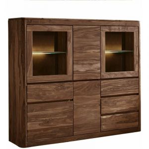 Buffet 166x40 Palissandre teinté Smoked cherry toronto 104 - marron