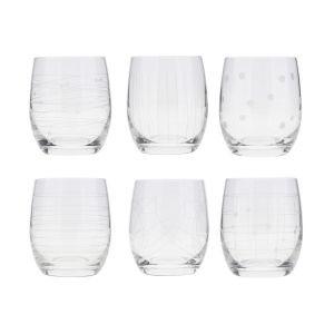 Table passion Coffret de 6 gobelets 30 cl graphik