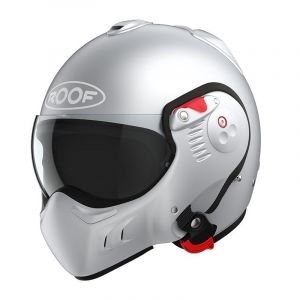 Roof Casque modulable Boxer Alpha silverwhite mat- M