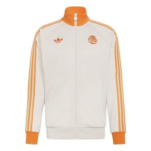 Adidas Bayern Munich Track Top Og - Wonder Alumina/blanc/orange, pointure Small - ['Blanc', 'Gris'] - Taille Small