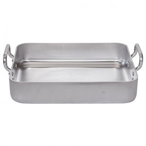 De Buyer Plat A R&ocirc;tir Rectangulaire Aluminium 50x40 cm