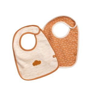 Sauthon Bavoirs lot de 2 Orsino BEIGE