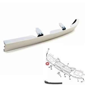 Moulure de phare droit pour Citroen Berlingo et Peugeot Partner 96-02 - 781096