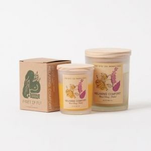 Therapeutic Aromatherapy Beeswax Candle (Relaxing Comfort) 1pc - 3oz (85g)