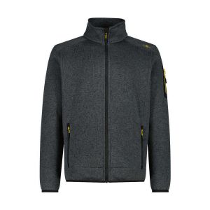 CMP Veste tricot&eacute;e gris anthracite - 54