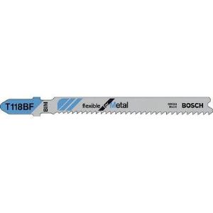 Bosch 2608634503 - Lame de scie sauteuse pour m&eacute;tal T 118 BF jeu de 5 lames
