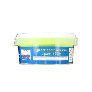 Pigment phosphorescent Jaune 100 g - Esprit Composite