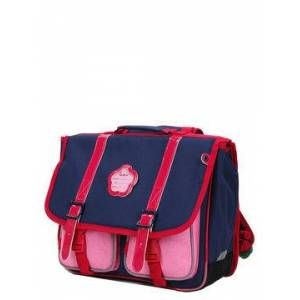 Kickers Cartable Casual Girl 38 cm CP/CE1/CE2 Bleu Marine Solde