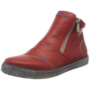 Rieker L1260, Botte tendance Femme, Rouge 33, 36 EU