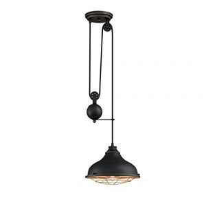 Image de Westinghouse Suspension Poulie Chaves Bronze