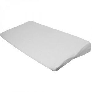 Monsieur Bébé Lot de 5 draps housse 100% coton pour plan incliné - 60 cm de large - Blanc Blanc