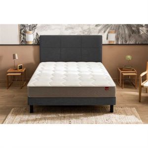 Epeda Ensemble Destination + Sommier Confort Ferme 160x190 - Double Sommier