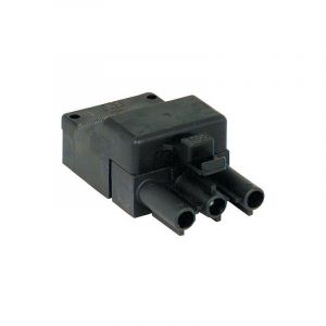 Wieland Prise 3 poles / noire 250 V/16 a systeme bg