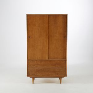 Armoire penderie vintage, Quilda Bois Clair C ne Taille Taille Unique