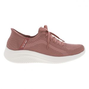 Skechers Baskets basses FEMME mauve et à slip-on