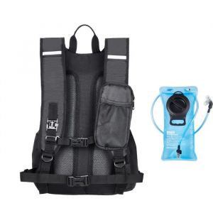 Sac &Agrave; Dos D'hydratation - Duoku - Isotherme 25 L - Poche &Agrave; Eau 2 L - Imperm&eacute;able - Noir