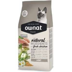 Ownat Croquettes pour chat Classic Light Cat - 1,5 kg