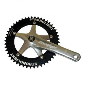 Stronglight Pédalier vélo de route Track 2000 1v à 1 plateau pour ax