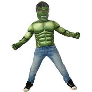 Rubie's Déguisement Hulk Deluxe COSTUME CO - Hulk Deluxe Costume Top Set - Pour Enfant - Intérieur