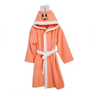 M'deco Peignoir, Coton, Orange, 1
