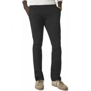 DOCKERS Pantalons Alpha Khaki Skinny Tapered L34 - Stretch Twill Black - W33-L34