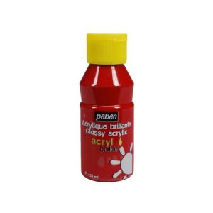Pebeo Peinture Acrylcolor brillante - Jaune primaire - 150 ml