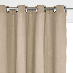 Rideau œillets pur coton, Scenario Naturel aille 260X135 cm;180X135 cm;350X135 cm;220x135 cm