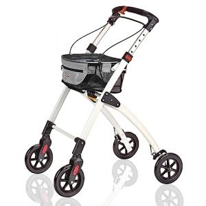 Servoprax Servocare Rollator Indoor Mobilitätshilfe mit Tasche bis 100 kg
