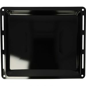 Vhbw Plaque de four compatible avec Ignis aks 2450, aks 2460, aks 2490 Four - 44,5 x 37,5 x 3,5 cm, anti-adhésif, émaillée, noir