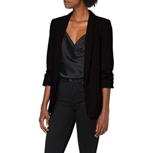 Pieces Blazer coupe droite Noir - Taille L;M;S;XS