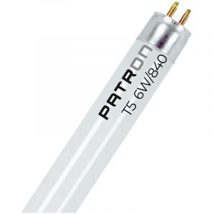 Tube fluorescent dimmable T5 G5 (6W 4000K 260lm) IP20 &Oslash;1,6x21cm