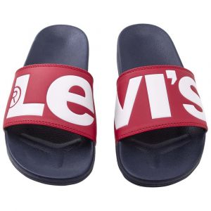 Levi's June L, Tongs Hommes, Rouge