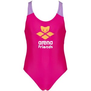 Image de Arena Logo Cats One Piece Swimsuit Girls, rose 98 Maillots de bain