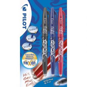 Pilot B/3 Stylos Noir/Bleu/Rouge