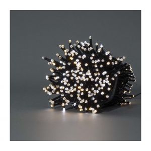 Nedis SmartLife - LED Décorative - Corde - Blanc Chaud à Frais - 400 LED's - Intérieur et Extérieur - 7 Motifs de Mouvement - 20 m - Android/IOS