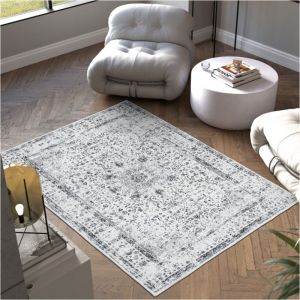 TecTake Tapis design vintage avec motif oriental à poils courts doux facile d'entretien