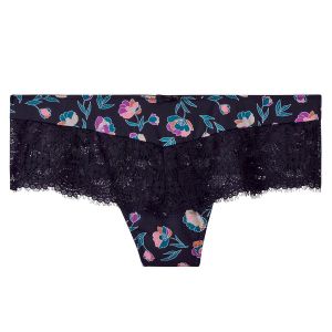 Shorty tanga noir Imp&eacute;riale